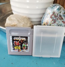 Nintendo Gameboy WWF Super Stars 2 1992 with protector