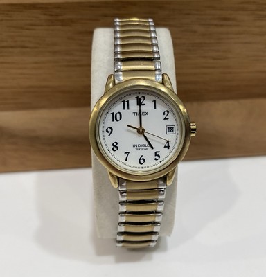 Timex Easy Reader Watch Women T2H381 Indiglo 25mm Two Tone  display picture 1