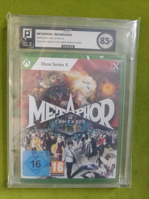 Metaphor ReFantazio XBox Series X gegraded 85+ Pixel Grading no VGA/PSA/WATA