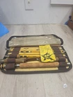 Vintage Eagle Claw Wright & McGill Co. Travel Fishing Rod Kit - VM8TM READ AD