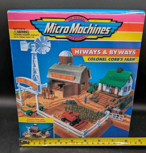1994 Micro Machines Hiways & Byways Colonel Cobb's Farm versiegelt neu - Bild 10 von 12