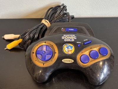 Radica 2005 Sega Super Sonic Gold Plug & Play Hedgehog Game READ NOBATTERY PLATE
