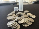 90% Silver Mercury Dime 50-Coin Roll Avg Circ