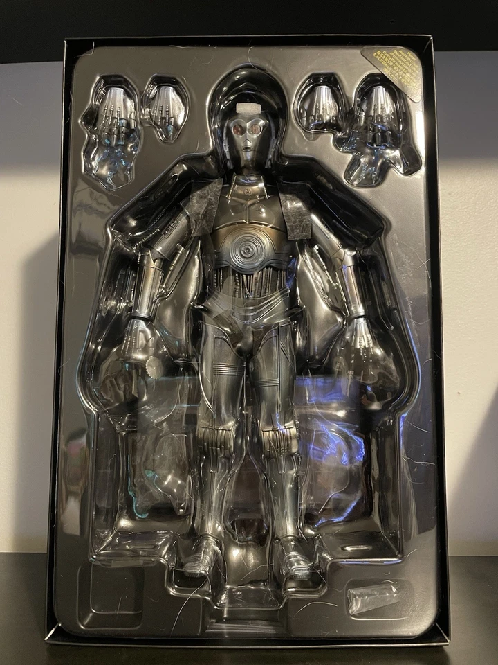 Droide Hot Toys Star Wars 0-0-0 Triple-Cero Y BT-1 1:6 CMS016D58 LE 2000 CMS017 Foto 4 de 4