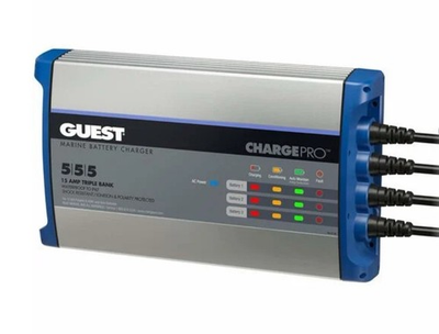 #ad ChargePro Onboard Waterproof Marine Battery Charger 15 Amp 12V 3 Bank $159.95