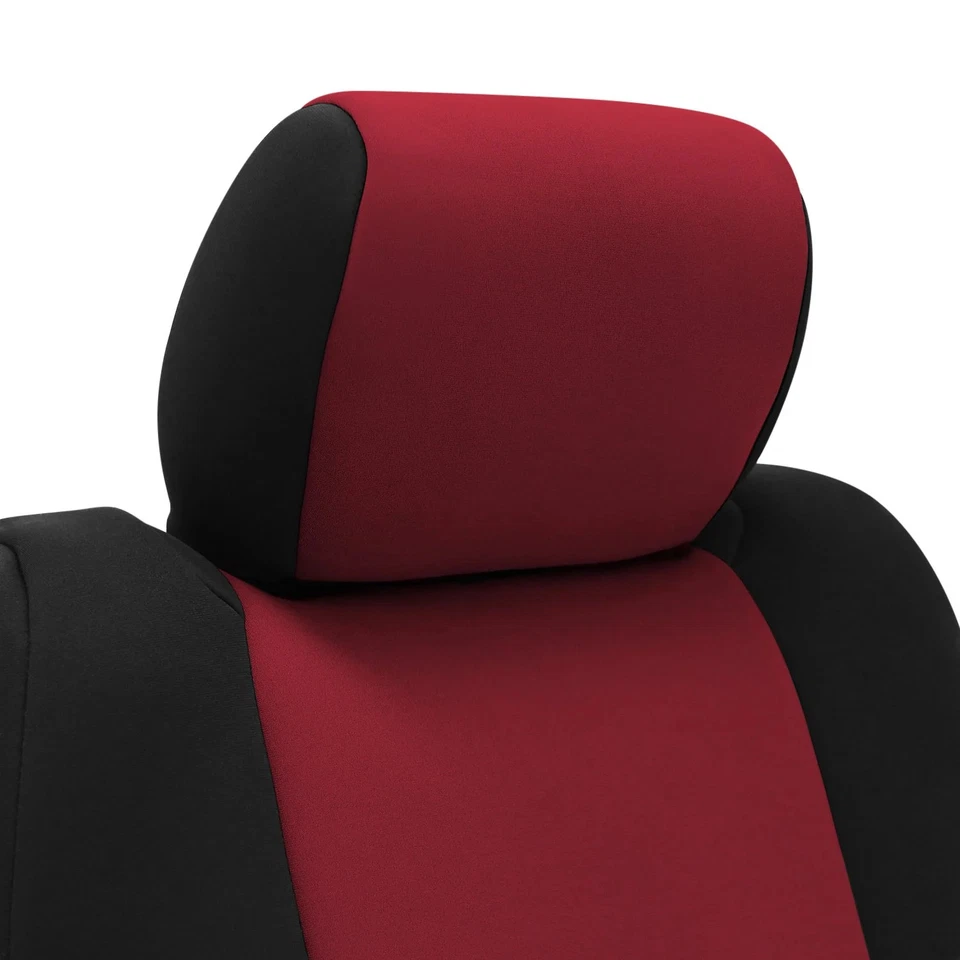 For Mercedes-Benz GLB35 AMG 21-24 Seat Cover Neosupreme 1st Row Black & Red Foto 2 de 4