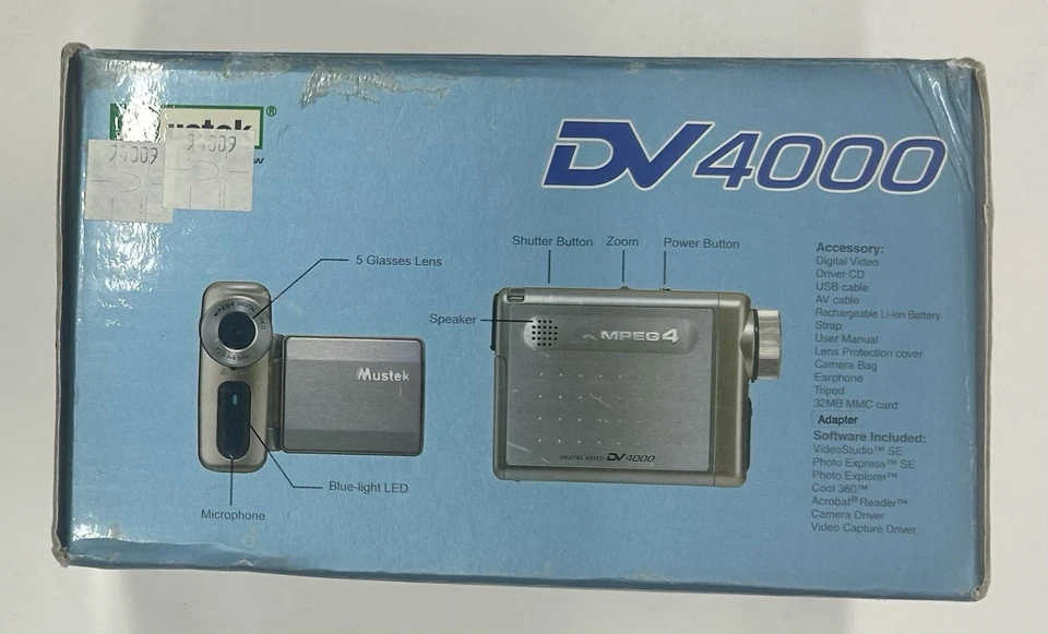 Mustek DV4000 Flash Media Camcorder - Image 3 of 4