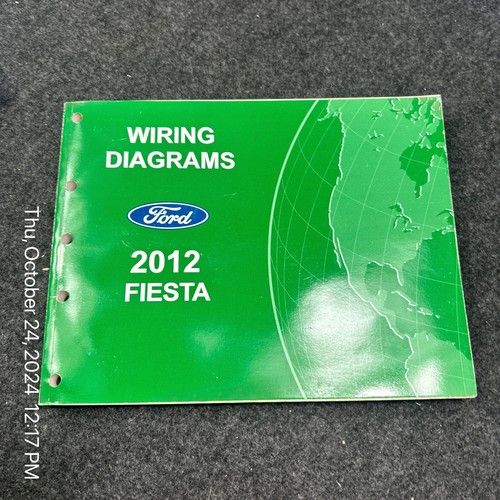 FORD 2012 FIESTA WIRING DIAGRAMS OEM FACTORY MANUAL