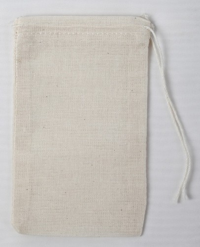 Made In the USA 3x5 inch muslin bags - Afbeelding 1 van 10