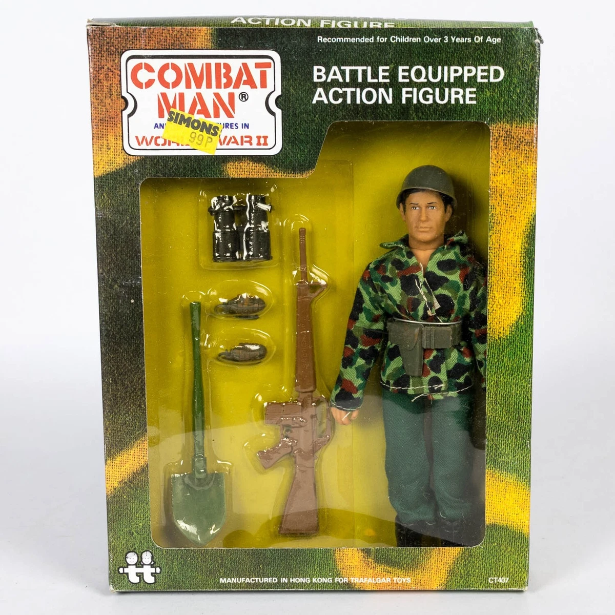 Figurine Lone Ranger / Cavalerie Marx - Big Jim / Action Man / GI Joe / Mego - Rare