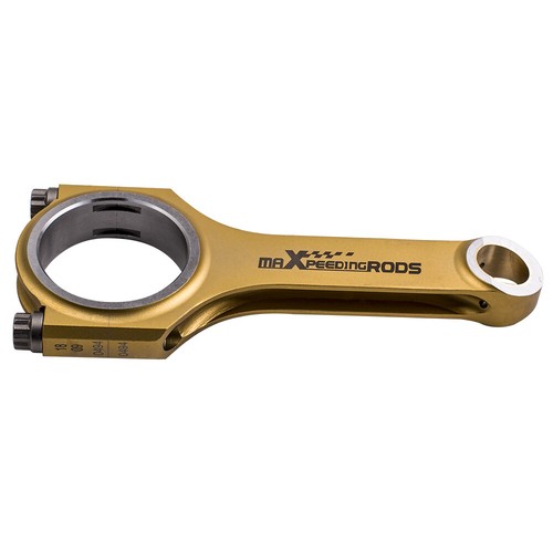 4x Titanizing Connecting Rod Rods w/ Bolts for Mercedes Benz M270 DE16 1.6T - Picture 6 of 11