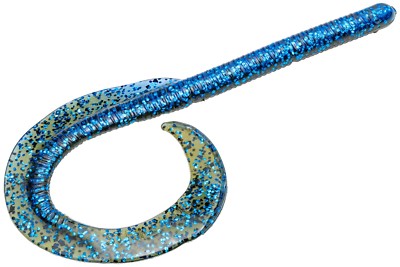 Strike King Rage Tail Worm Anaconda RGANA10-50 Okeechobee Craw 10 In Soft Plasti
