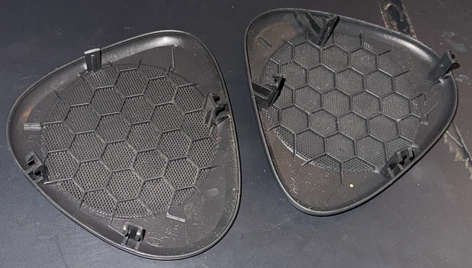 Cubierta de moldura de altavoz delantera izquierda y derecha Lincoln LS 2003 2004 2005 2006 FABRICANTE DE EQUIPOS ORIGINALES Foto 2 de 4