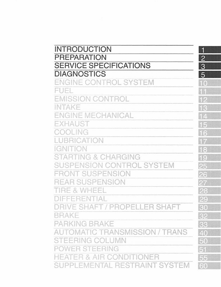 2005 Lexus LS 430 Factory Shop Service Manual | eBay