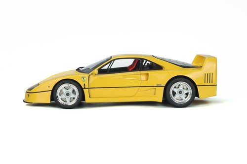 1987 FERRARI F40 GIALLO MODENA YELLOW by GT SPIRIT GT839 1:18 RESIN NEW IN BOX - Picture 2 of 11