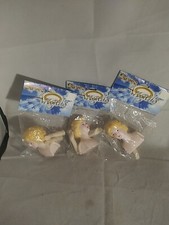 Darice 2.5" Plastic Christmas Angel Head and Hands 1224-17 Blonde Hair 3x