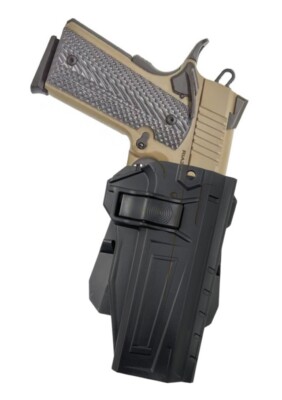  OWB RH Paddle Holster for Colt 1911 Elite Force 1911 Kimber 1911 Rock Island