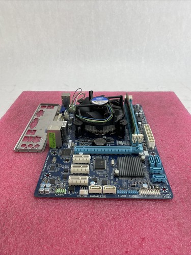 Gigabyte H61MA-D3V Motherboard Intel Pentium G850 2.9GHz 4GB RAM w/Shield - Afbeelding 2 van 8