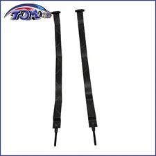 Pair Fuel Tank Straps for Jeep TJ Wrangler 1997-2006 2.4L 2.5L 4.0L Black Steel