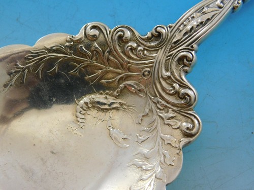 Labors of Cupid by Dominick and Haff Sterling Silver Berry Spoon Old 9 3/8" - Picture 3 of 5