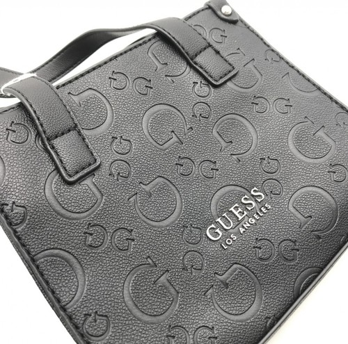 Guess Handbag Women's Black Handle/Cross Body Strap Holden Mini Tote - 第 6/10 張圖片