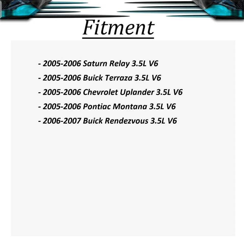 Conjunto de manguera de calefacción de 3,5 L para Buick Rendezvous 2006-2007 Foto 2 de 4