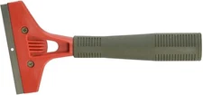 Janico 4850 8 Inch Plastic Handle Floor Scraper Red Grey