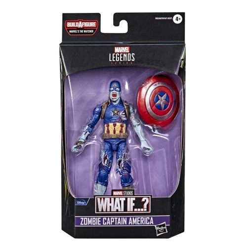 Marvel Legends Zombie Captain America What If The Watcher BAF Wave Action Figure