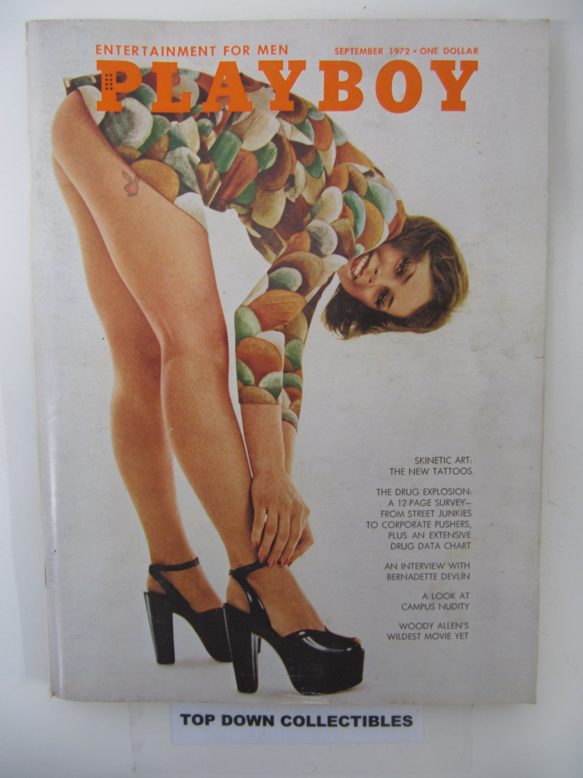 Playboy Vintage Magazine Sept. 1972 Susan Miller POTM/Karen Philipp