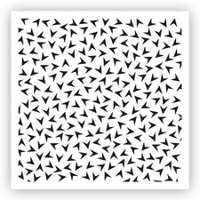 Pattern 31 Stencil - Choose a Size - Laser-Cut Reusable Plastic