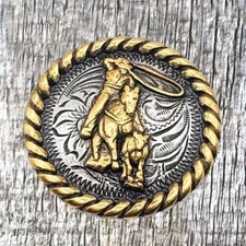Western Rodeo Calf Roper Concho CON988