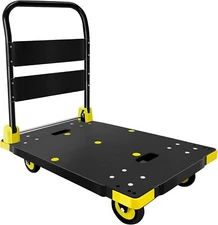 Platform Truck Cart 1000LBS Chinco Star Folding Push Cart Dolly Portable