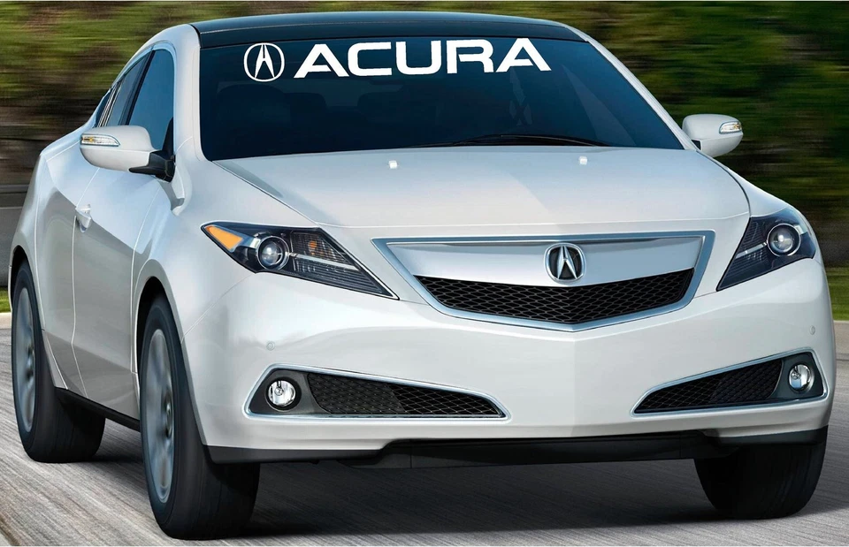 ACURA Windshield Vinyl Decal Sticker Emblem Logo Graphic TL CL RXS TLX RL - Image 3 of 4