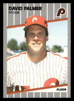 David Palmer 1989 Fleer #577 Philadelphia Phillies BUY3GET1FREE