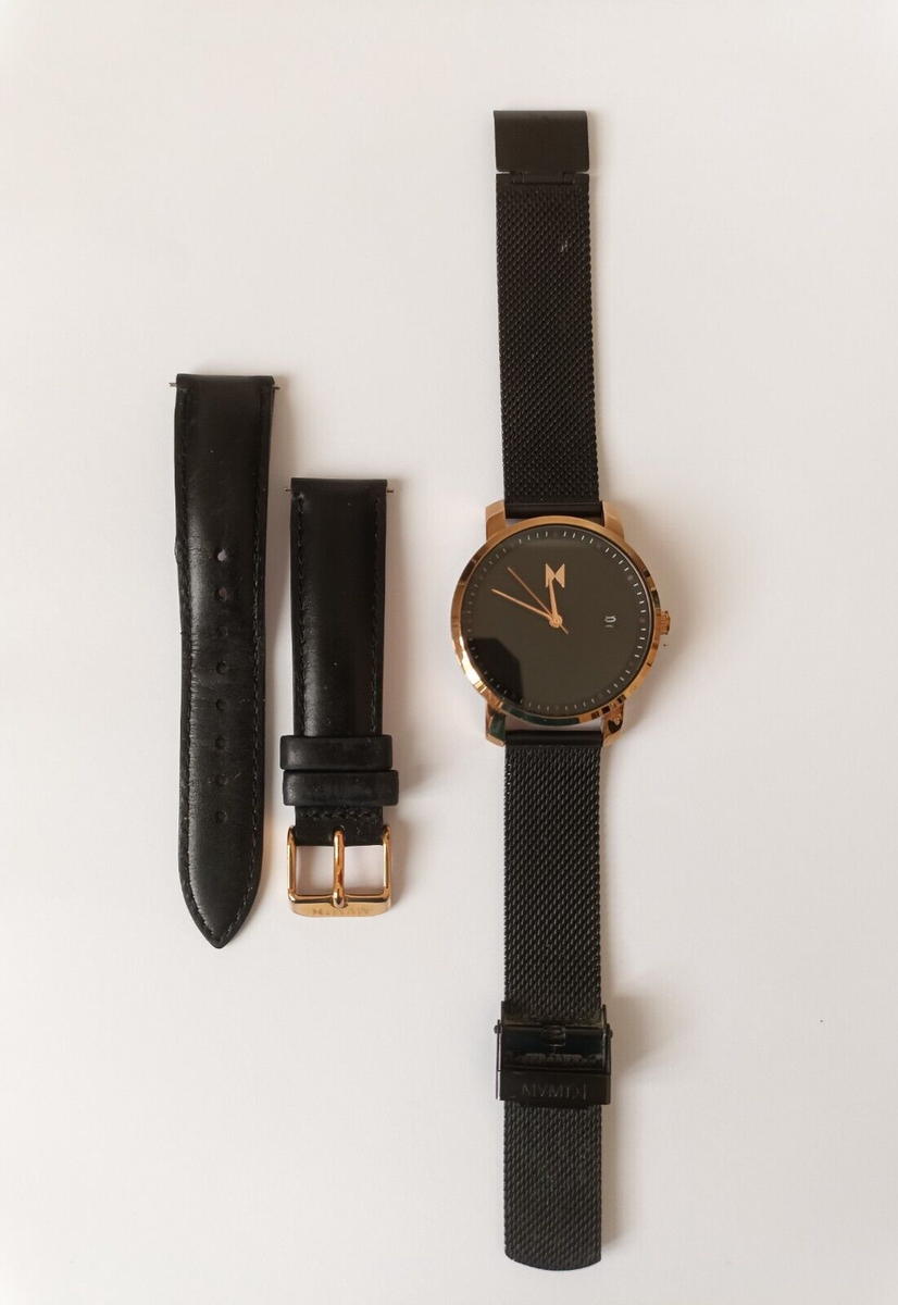 MVMT F16 Gold Tone Ladies\' 38mm Watch. New Battery Rise Mini by MVMT — Women main image 4