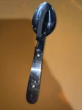 Vintage Boy Scout Camping Spoon Fork Knife Set Soling Stainless Steel Japan