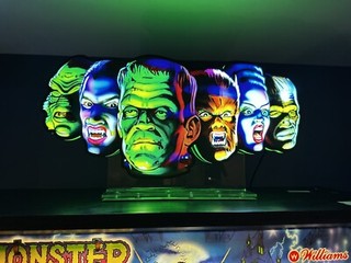 Custom MONSTER BASH Pinball Machine LED Topper Mod (SHIPS from UNITED STATES!!)