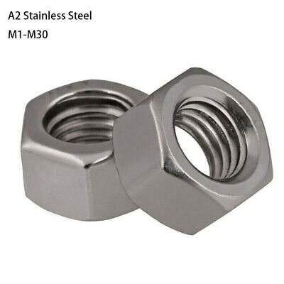 Hexagon Nuts M10, A2-70 Stainless Steel Made, SPC-F-N110