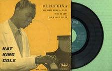 NAT KING COLE / Capuccina / CAPITOL EAP 1-20.375 Pressing Spain 1962 EP EX