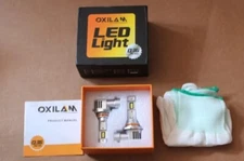 OXILAM 9005/HB3 LED Light Bulbs 60W 16000 Lumens 6500K Cool White bulbs (Pair)