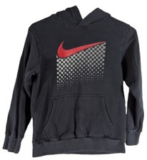 Nike children's M hoodie with graphic print black/red/gray