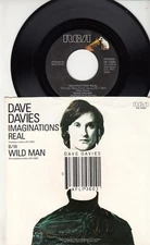 DAVE DAVIES (THE KINKS) - IMAGINATIONS REAL - ORIGINAL RCA 45 WPS - GREAT SHAPE