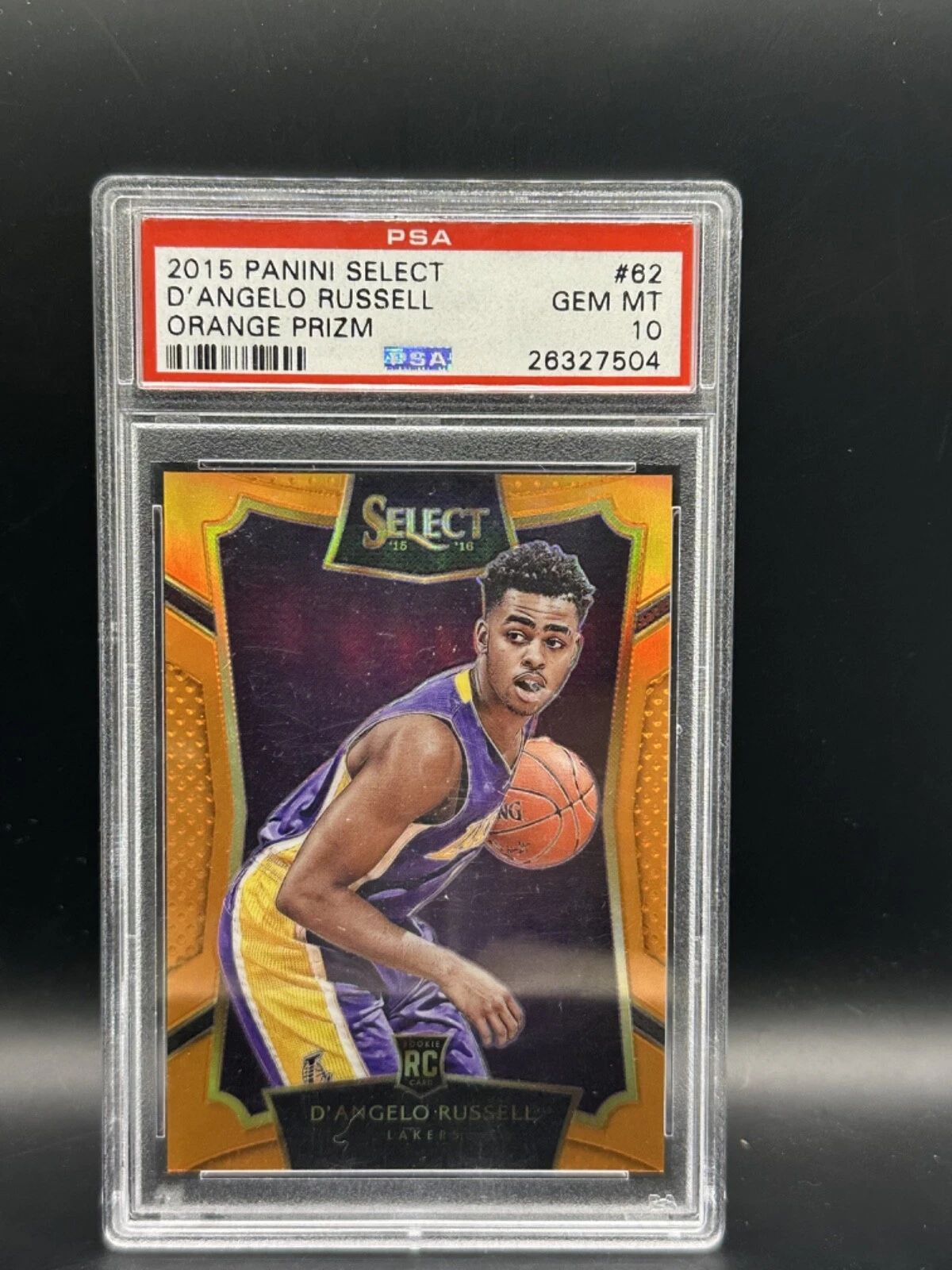 Dangelo Russell trading card
