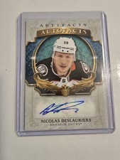 2020 2020-21 Artifacts Autofacts #AND Nicolas Deslauriers Anaheim Ducks NM