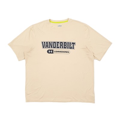 Under Armour Heat Gear Vanderbilt Commodores Kurzarm Polyester T-Shirt