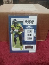 DK Metcalf 2021 Panini Contenders Football #86 NFL Seahawks