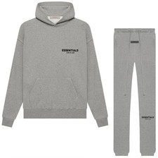 Fear Of God Essentials Hoodie  Sweatpants Set. FW22 Dark Oatmeal