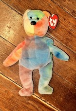 TY Garcia Bear 3rd Gen Hang Tag 2nd Gen Tush Tag Beanie Baby