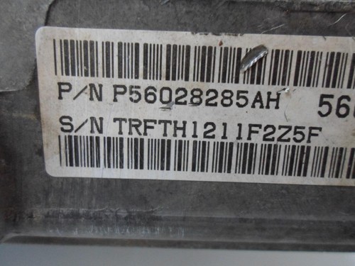 TRANSMISSION CONTROL MODULE DODGE DURANGO 2001 56028285AH 4.7L TCM TCU OEM - 第 4/5 張圖片