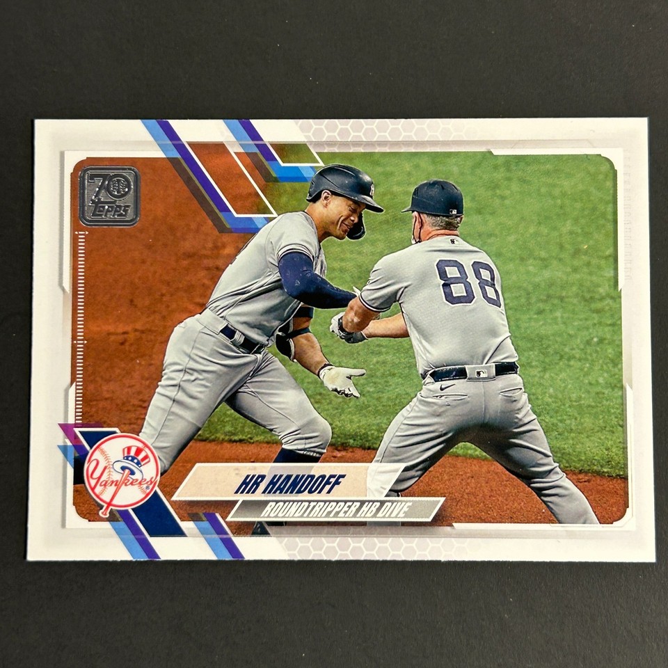 GIANCARLO STANTON Card LOT 6 MINI Kimball Champions Refractor Yankees ...